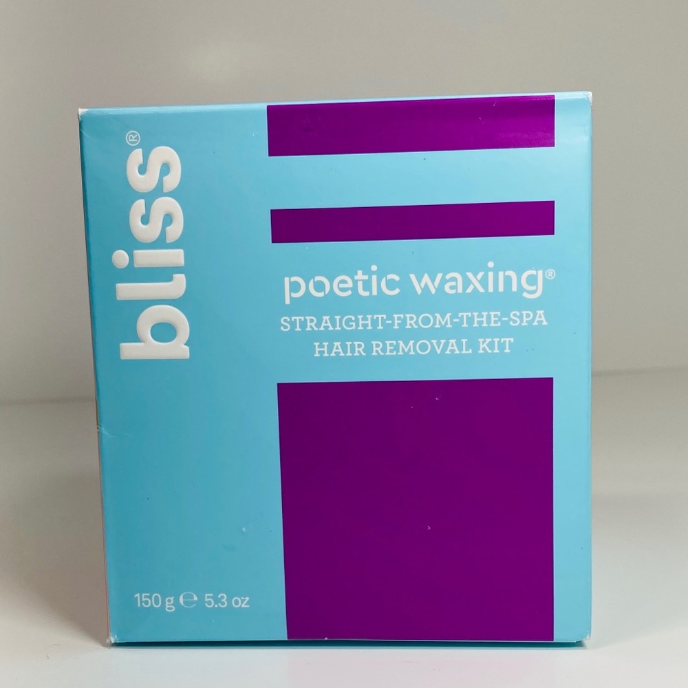 BLISS POETIC WAXING STRAIGHT FROM THE SPA HAIR